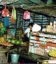 Guilin fruit and vegetables on stalls always looked fresh