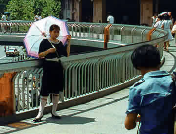 Shanghai city life changes with increased traffic.