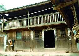 Front of Yin's home