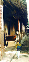 Tongmu street of wooden workshops.