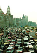 Traffic on The Bund