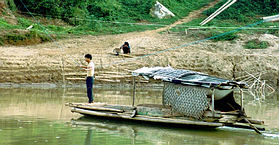 China visits by river ferry